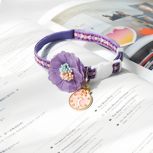 Paw Journeys | Colorful Floral Cat Collar (Buy Two Get One Free)