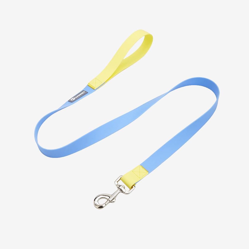 WAOPET Contrasting Colors Waterproof Dog Leash Blue