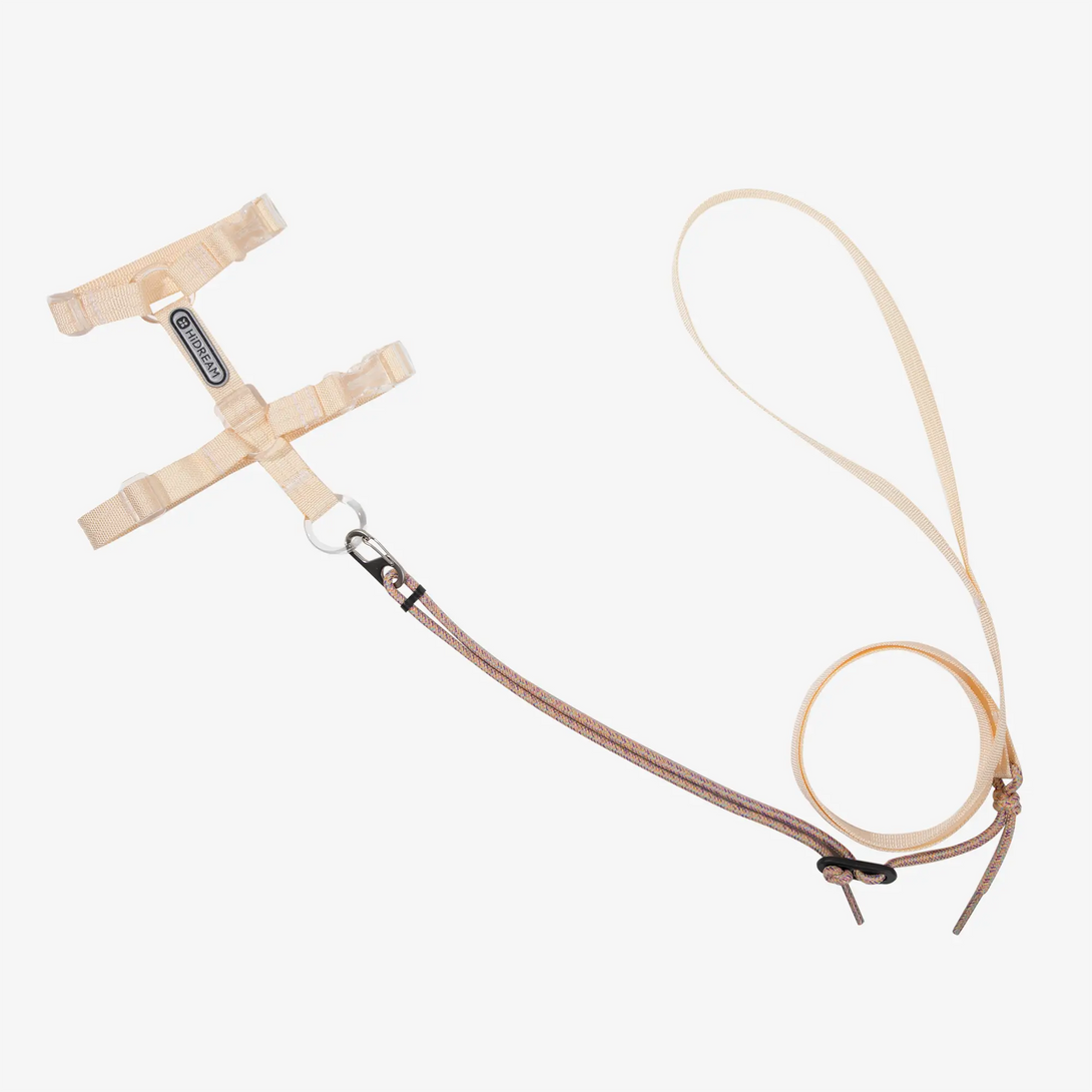 Ultra-Lightweight Cat Harness White