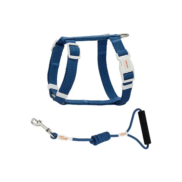 Outdoor Adventure Cat Harness And Leash Kit-Blue