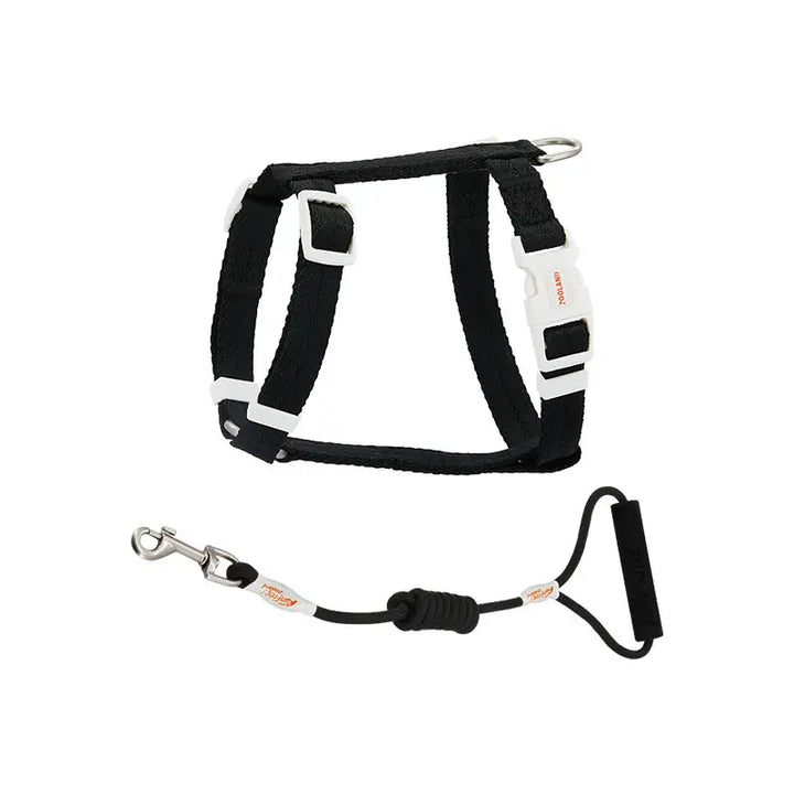 Outdoor Adventure Cat Harness And Leash Kit-Black