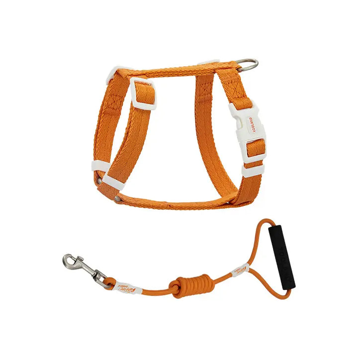 Outdoor Adventure Cat Harness And Leash Kit-Orange