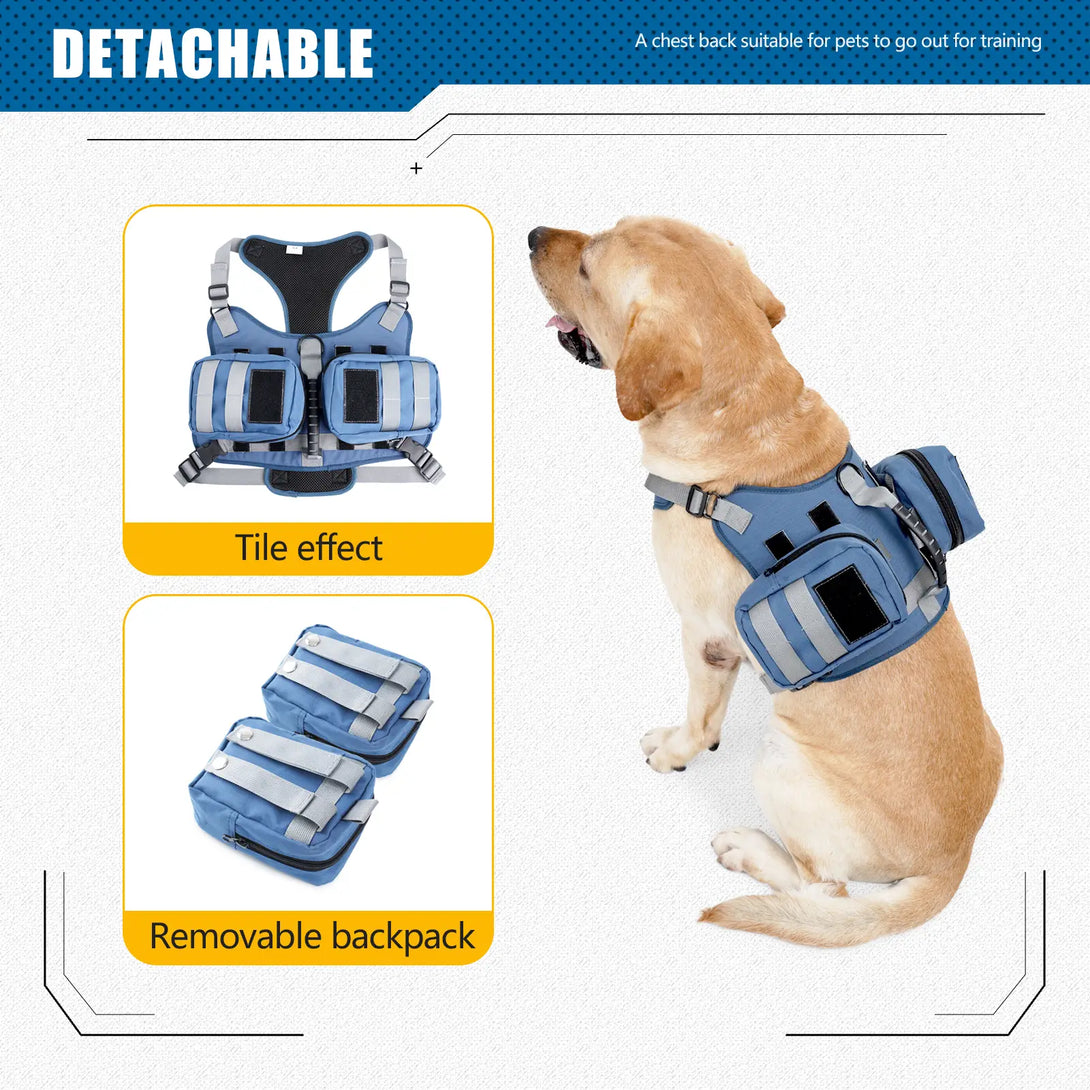 Tactical Dog Harness Detail 4