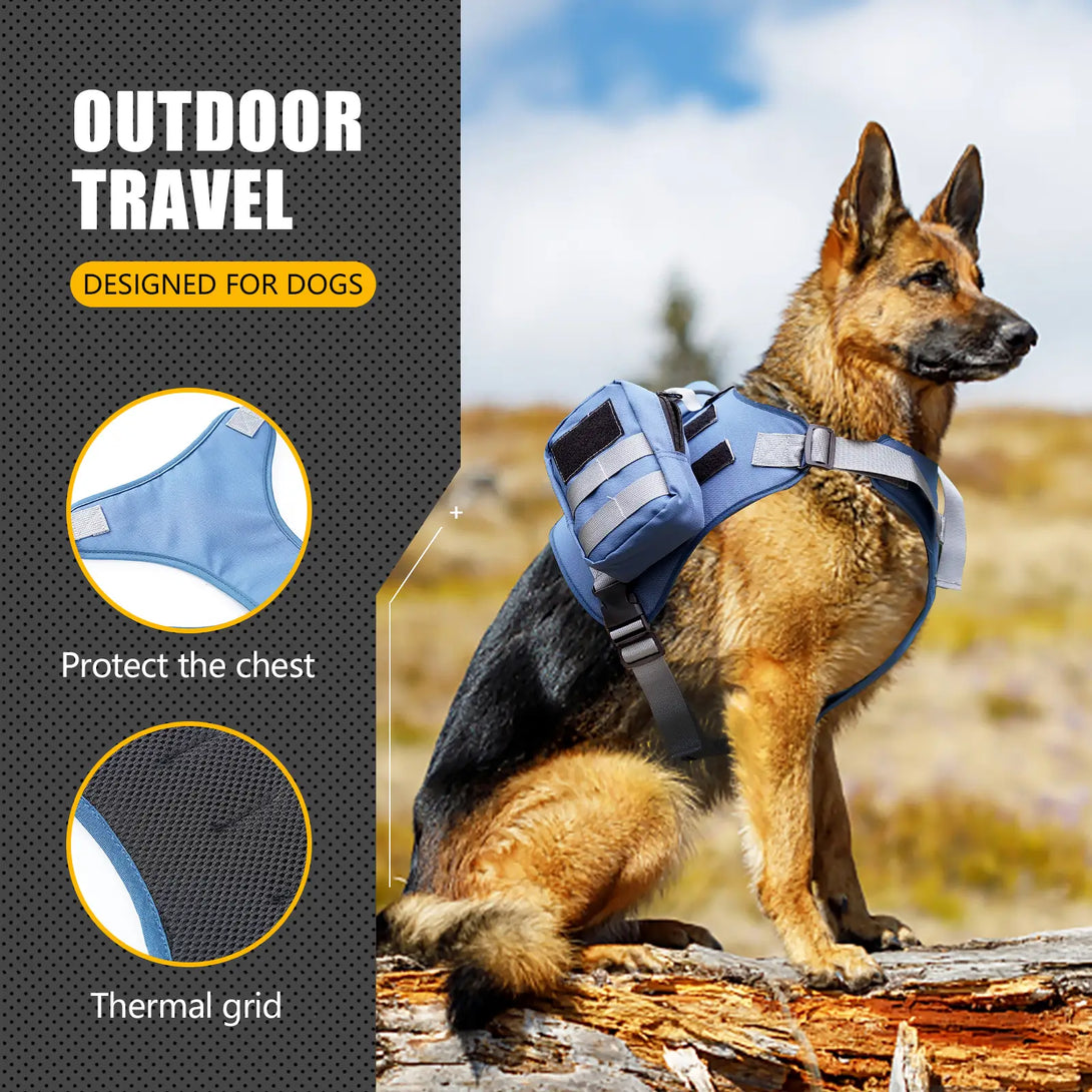 Tactical Dog Harness Detail 2